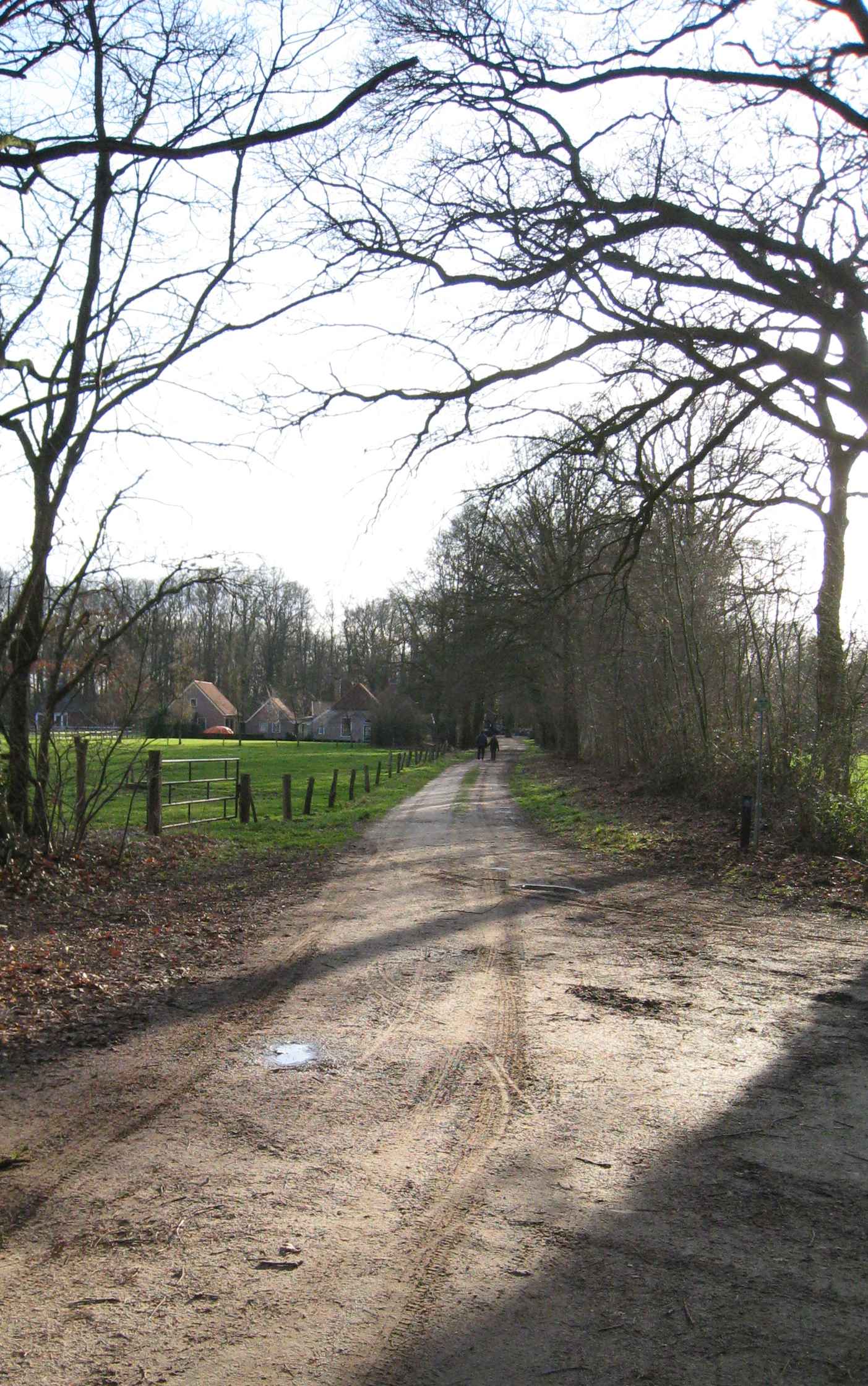 Via 't Wievenveld in Mallem sloot verkeer uit Eibergen aan op de oude hessenweg van Vreden over Rekken en Neede naar Deventer.