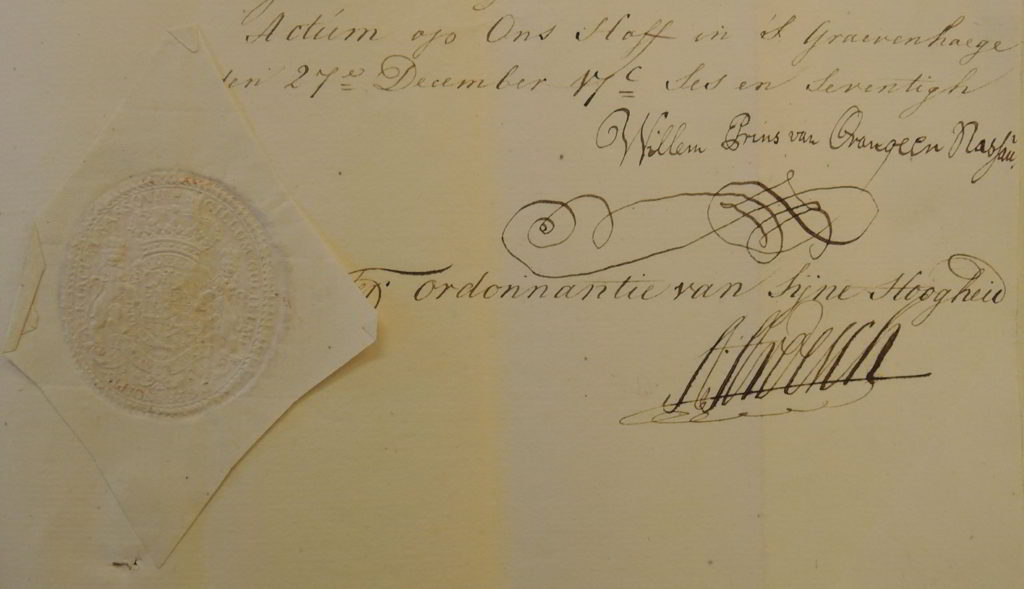 Koopcontract Borculo en Lichtenvoorde, 27-12-1776